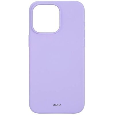 Onsala iPhone 15 Pro Max Lila Silikon Touch MagSafe Hülle - Handytasche Onsala iPhone 15 Pro Max Lila Silikon Touch MagSafe Hülle - Handytasche