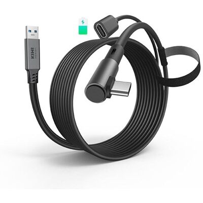 KiwiDesign 5 m Link Cable with 18 W Charging - Black KiwiDesign 5 m Link Cable with 18 W Charging - Black