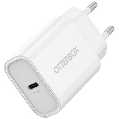 OtterBox EU Schnellladegerät - 20 W, USB, Weiss - Schnellladegerät OtterBox EU Schnellladegerät - 20 W, USB, Weiss - Schnellladegerät