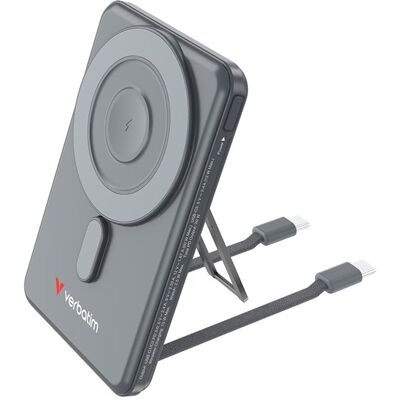 Verbatim Charge 'n' Go 2C Power Bank Magnetic Wireless 5000 Verbatim Charge 'n' Go 2C Power Bank Magnetic Wireless 5000