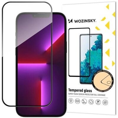 Wozinsky - iPhone 16 - Vollverklebt - gehärtetes Glas - Displayschutz Wozinsky - iPhone 16 - Vollverklebt - gehärtetes Glas - Displayschutz