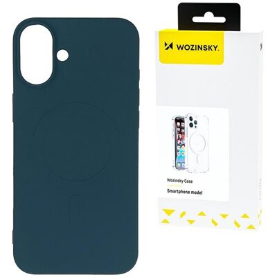 Wozinsky - Wozinsky Silicone Case MagSafe - Blau - Phone Case Wozinsky - Wozinsky Silicone Case MagSafe - Blau - Phone Case
