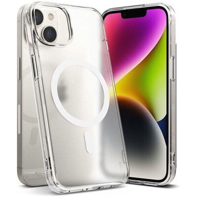 Ringke Fusion Magnetic Magnetic Rigid Case with Gel Frame for iPhone 14 Plus Translucent (MagSafe Compatible) Ringke Fusion Magnetic Magnetic Rigid Case with Gel Frame for iPhone 14 Plus Translucent (MagSafe Compatible)