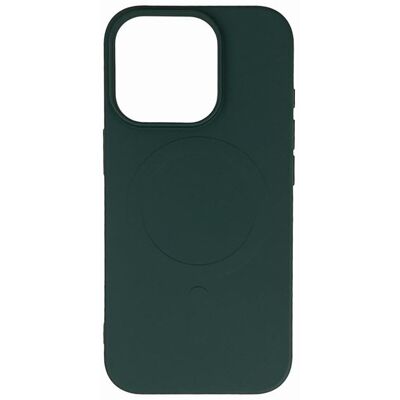Hurtel iPhone 16 Pro Max Flüssigsilikon Hülle - Dunkelgrün Hurtel iPhone 16 Pro Max Flüssigsilikon Hülle - Dunkelgrün