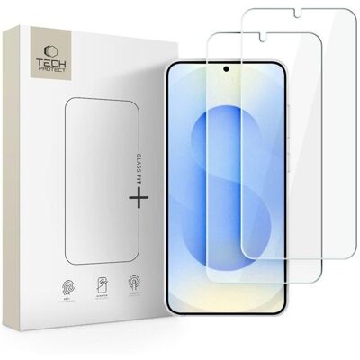 Tech-Protect GLASS FIT+ 2-Pack Tempered Glass for Samsung Galaxy S26+ Tech-Protect GLASS FIT+ 2-Pack Tempered Glass for Samsung Galaxy S26+