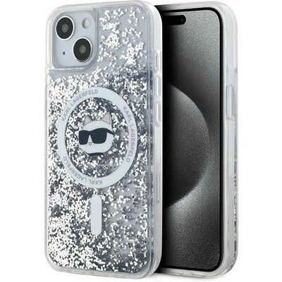 Karl Lagerfeld Liquid Glitter Choupette Head MagSafe - iPhone 15 Plus / 14 Plus Hülle Karl Lagerfeld Liquid Glitter Choupette Head MagSafe - iPhone 15 Plus / 14 Plus Hülle