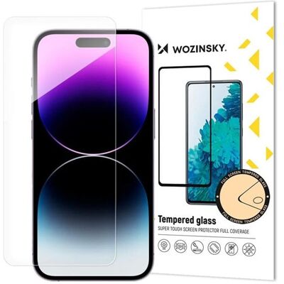 Wozinsky gehärtetes Glas für iPhone 15 Pro Max - Stoß- & Kratzfest Wozinsky gehärtetes Glas für iPhone 15 Pro Max - Stoß- & Kratzfest