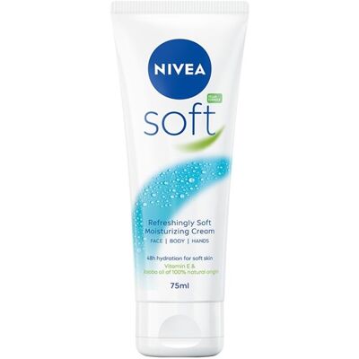 Nivea Soft Feuchtigkeitscreme - 75ml - Hautpflege Nivea Soft Feuchtigkeitscreme - 75ml - Hautpflege