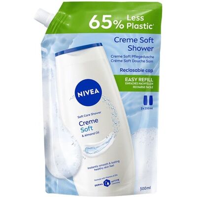 Nivea Shower Creme Soft Refill 500 ml Nivea Shower Creme Soft Refill 500 ml