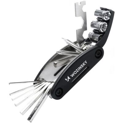Wozinsky WWZ-01N 16-in-1 Multifunctional Bicycle Repair Tool Set - Black Wozinsky WWZ-01N 16-in-1 Multifunctional Bicycle Repair Tool Set - Black