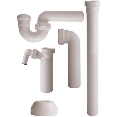 DALLMER 50mm Weiße Ablaufgarnitur - Drain Trap DALLMER 50mm Weiße Ablaufgarnitur - Drain Trap