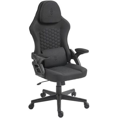 Deltaco GAM-180 Individueller Gaming-Stuhl - Weiches Mesh, Schwarz Deltaco GAM-180 Individueller Gaming-Stuhl - Weiches Mesh, Schwarz
