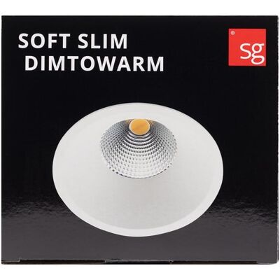 Sg Armaturen As Soft Slim DimToWarm LED 6W - Innere Deckenleuchte Sg Armaturen As Soft Slim DimToWarm LED 6W - Innere Deckenleuchte