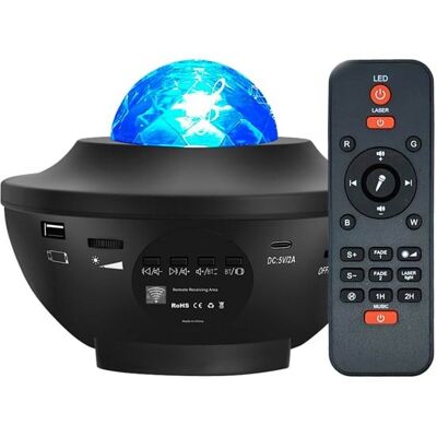 Vitu Galaxy Nachtlampe - Sternprojektor Bluetooth Vitu Galaxy Nachtlampe - Sternprojektor Bluetooth