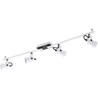 EGLO TRILLO SPOT 4X400LM WEISS/SCHWARZ EGLO TRILLO SPOT 4X400LM WEISS/SCHWARZ