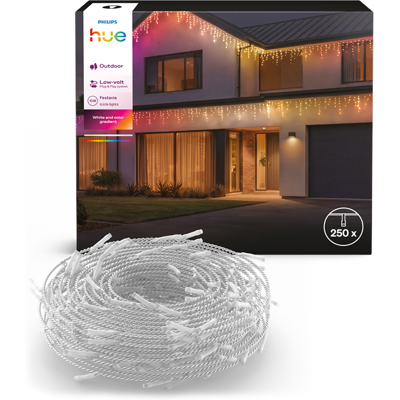 Philips Hue Festavia Eiszapfen-Lichterkette 250 Lichter Philips Hue Festavia Eiszapfen-Lichterkette 250 Lichter