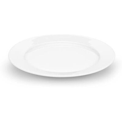 Pillivuyt Sancerre flacher Teller 24 cm Weiß Pillivuyt Sancerre flacher Teller 24 cm Weiß