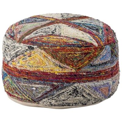 Bloomingville Torano Mehrfarbiger Pouf - Sitzpuff Bloomingville Torano Mehrfarbiger Pouf - Sitzpuff