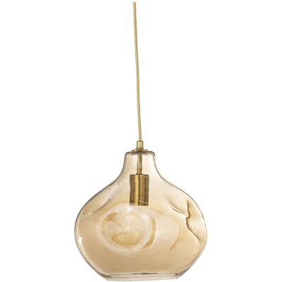 Creative Collection Azizi Braune Glas Pendelleuchte - Hängelampe Creative Collection Azizi Braune Glas Pendelleuchte - Hängelampe