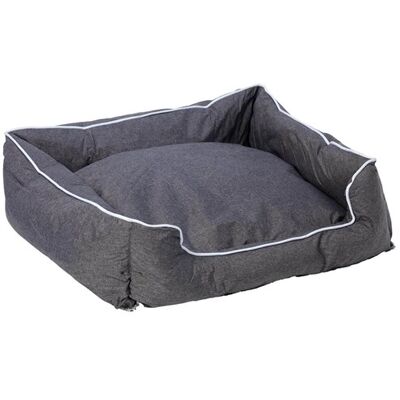 Dogman Bed Buddy Rectangular L Grey 70x60x21cm Dogman Bed Buddy Rectangular L Grey 70x60x21cm