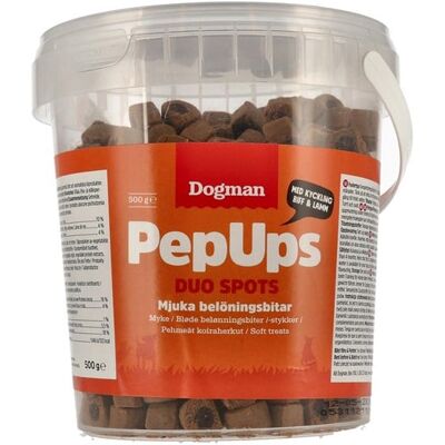 Dogman PepUps duo spots 3flavor Dogman PepUps duo spots 3flavor