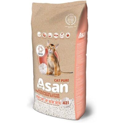 ASAN Pro Katzenstreu - Kurzhaarige Katzen & Frettchen ASAN Pro Katzenstreu - Kurzhaarige Katzen & Frettchen