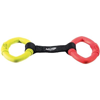 NERF Hundespielzeug Zwei Ringe Zug NERF Hundespielzeug Zwei Ringe Zug