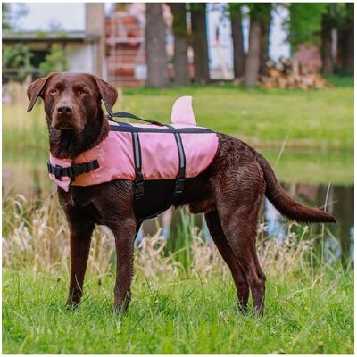 Nobby Hunde Schwimmweste - Pink - L - 40cm - Wassersicherheit Nobby Hunde Schwimmweste - Pink - L - 40cm - Wassersicherheit