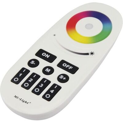 Miboxer Fjernbetjening - RGB-W - IP20 - 3V - 4 Zoner Miboxer Fjernbetjening - RGB-W - IP20 - 3V - 4 Zoner