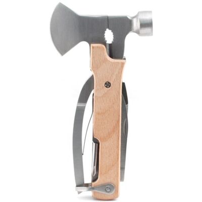 Kikkerland CD110 Multitool - Holz, 10 Funktionen Kikkerland CD110 Multitool - Holz, 10 Funktionen