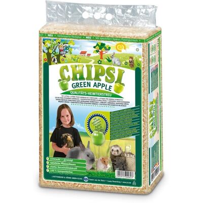 Chipsi Plus Green Apple Einstreu - Bettmaterial Chipsi Plus Green Apple Einstreu - Bettmaterial