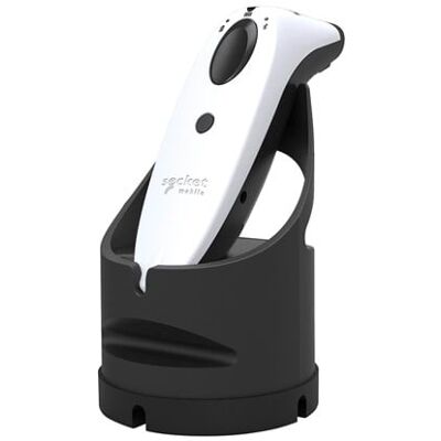 Socket Scan S740 1D2D Universal Barcode Scanner White with Charging Dock Black Socket Scan S740 1D2D Universal Barcode Scanner White with Charging Dock Black