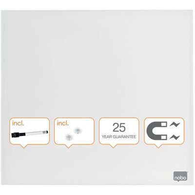 Nobo Diamond Glas - magnetische Glastafel Einzelhandelspackung Nobo Diamond Glas - magnetische Glastafel Einzelhandelspackung