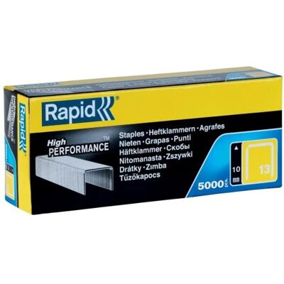 Rapid 13/10 10mm Galvanised Staples (Box 5000) Rapid 13/10 10mm Galvanised Staples (Box 5000)