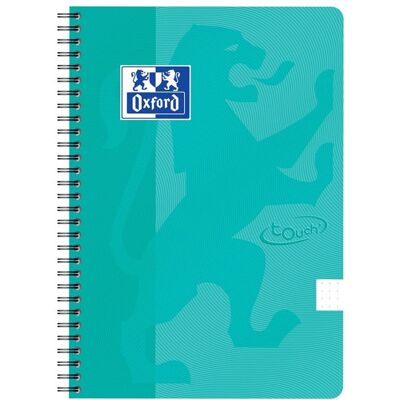 Oxford Touch Notebook B5 dot squared 5 mm soft touch cover twin-wire 180 pages Oxford Touch Notebook B5 dot squared 5 mm soft touch cover twin-wire 180 pages