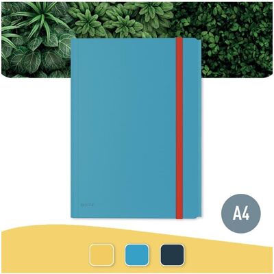 Leitz Cosy Eckspannermappe mit Tasche Sanftes Blau Leitz Cosy Eckspannermappe mit Tasche Sanftes Blau