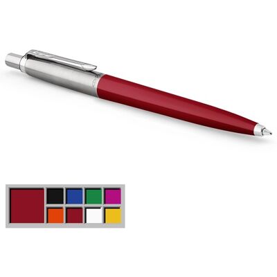 Parker Jotter Originals Kugelschreiber Klassisches Rot Mittlere Spitze Blaue Tinte Parker Jotter Originals Kugelschreiber Klassisches Rot Mittlere Spitze Blaue Tinte