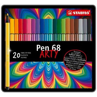 STABILO Pen 68 Filzstift Mehrfarbig - Kunstbedarf STABILO Pen 68 Filzstift Mehrfarbig - Kunstbedarf