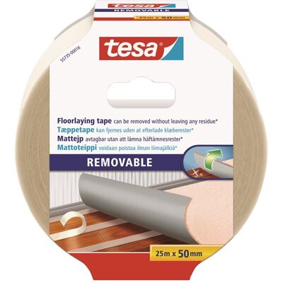 tesa Flooring Tape Removable 25m x 50mm tesa Flooring Tape Removable 25m x 50mm