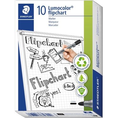 Staedtler Flipchart marker Lumocolor10 pcs Blue Staedtler Flipchart marker Lumocolor10 pcs Blue