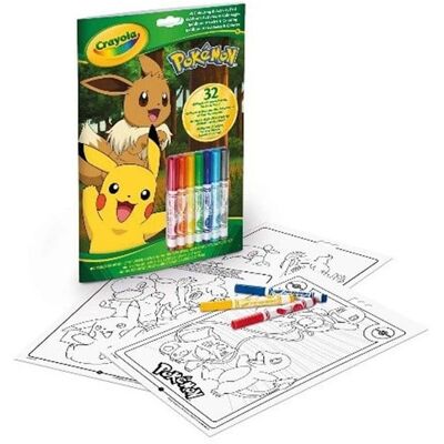 Crayola Coloring Activity Book Pokemon Crayola Coloring Activity Book Pokemon