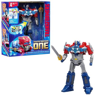 Transformers One - Power Flip Optimus Prime (Orion Pax) 25 cm Transformers One - Power Flip Optimus Prime (Orion Pax) 25 cm