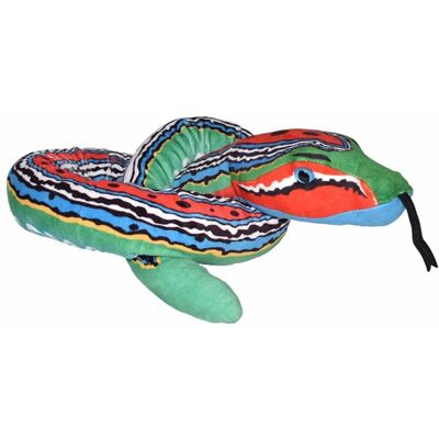 Wild Republic Plush Toy Snakes 137 cm Green Blue Red Wild Republic Plush Toy Snakes 137 cm Green Blue Red