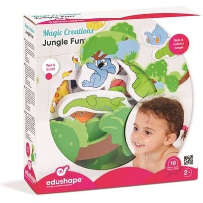 Edushape Junglesjov til badet 18 dele Edushape Junglesjov til badet 18 dele