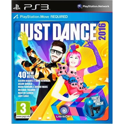 Ubisoft Just Dance 2016 - Sony PlayStation 3 - Musik - PEGI 3 Ubisoft Just Dance 2016 - Sony PlayStation 3 - Musik - PEGI 3