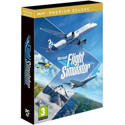 Microsoft Flight Simulator 2020 - Premium Deluxe (DVD Edition) - Windows - Simulator - PEGI 3 Microsoft Flight Simulator 2020 - Premium Deluxe (DVD Edition) - Windows - Simulator - PEGI 3