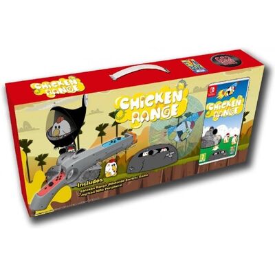 Funbox Media Chicken Range Bundle inc. Game and Rifle Peripheral - Nintendo Switch - Action - PEGI 7 Funbox Media Chicken Range Bundle inc. Game and Rifle Peripheral - Nintendo Switch - Action - PEGI 7