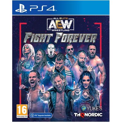 THQ AEW: Fight Forever - Sony PlayStation 4 - Fighting - PEGI 16 THQ AEW: Fight Forever - Sony PlayStation 4 - Fighting - PEGI 16