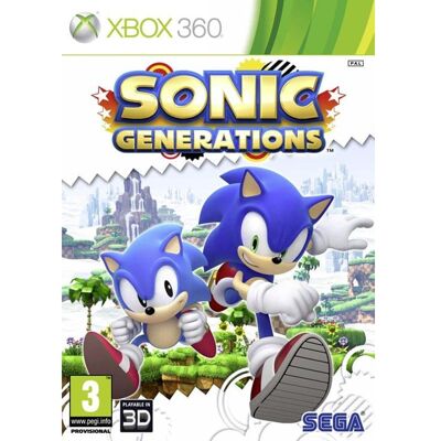 Sega Sonic Generations - Microsoft Xbox 360 - Action - PEGI 3 Sega Sonic Generations - Microsoft Xbox 360 - Action - PEGI 3