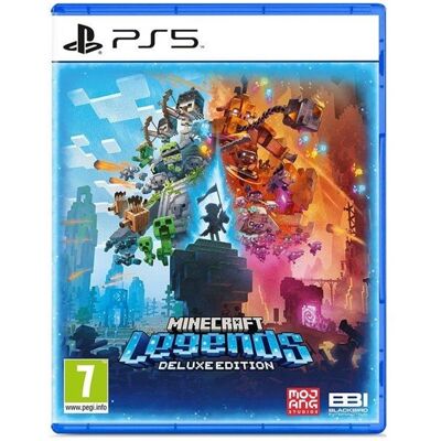 Mojang Studios Minecraft Legends (Deluxe - Sony PlayStation 5 - Real Time Strategy - PEGI 7 Mojang Studios Minecraft Legends (Deluxe - Sony PlayStation 5 - Real Time Strategy - PEGI 7